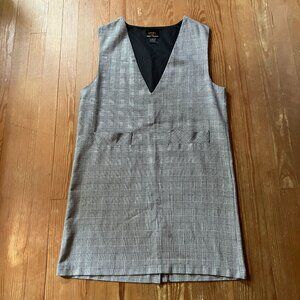 vintage dress jumper minimal 90s Y2K preppy | M- L | salt and pepper black white